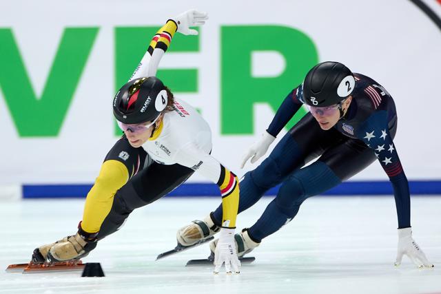 美国短道速滑运动员突围入围决赛的简单介绍