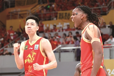 广厦男篮球员实现连胜，取得比赛胜利的简单介绍