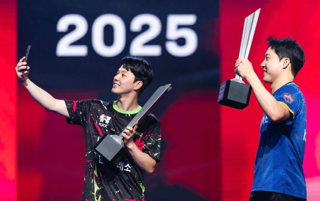 乒乓球选手在比赛中技高一筹夺冠的简单介绍